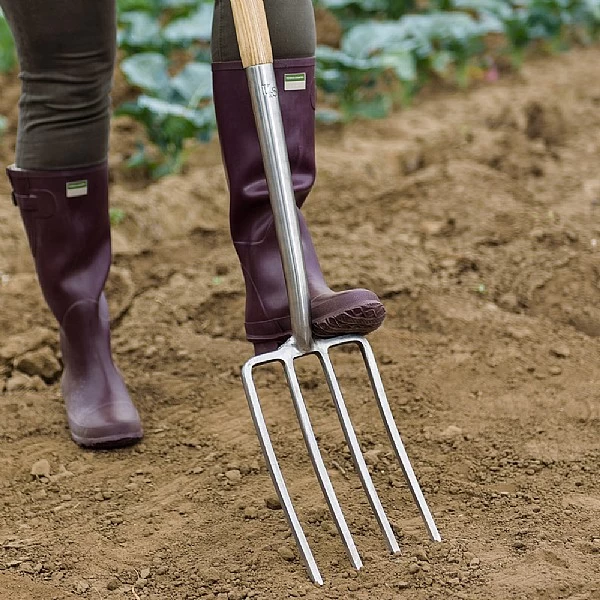 Kent & Stowe Stainless Steel Digging Fork 2 Kent & Stowe Stainless Steel Digging Fork - Image 2