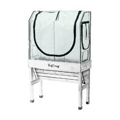 VegTrug Small WallHugger Greenhouse Frame & Multi Cover Set