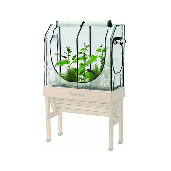 VegTrug Small WallHugger Greenhouse Frame & Multi Cover Set 3 VegTrug Small WallHugger Greenhouse Frame & Multi Cover Set - Image 3