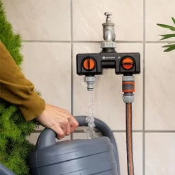 Gardena Twin-Tap Connector -Outdoor Garden Care 1206516 3