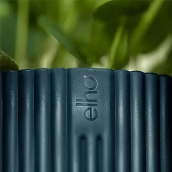 Elho Vibes Fold Round Planter 22cm Deep Blue -Outdoor Garden Care 1230825 2