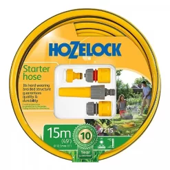 Hozelock Starter Hose & Fittings Set 15m