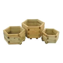 Forest York Wooden Planter -Outdoor Garden Care MFD84 1